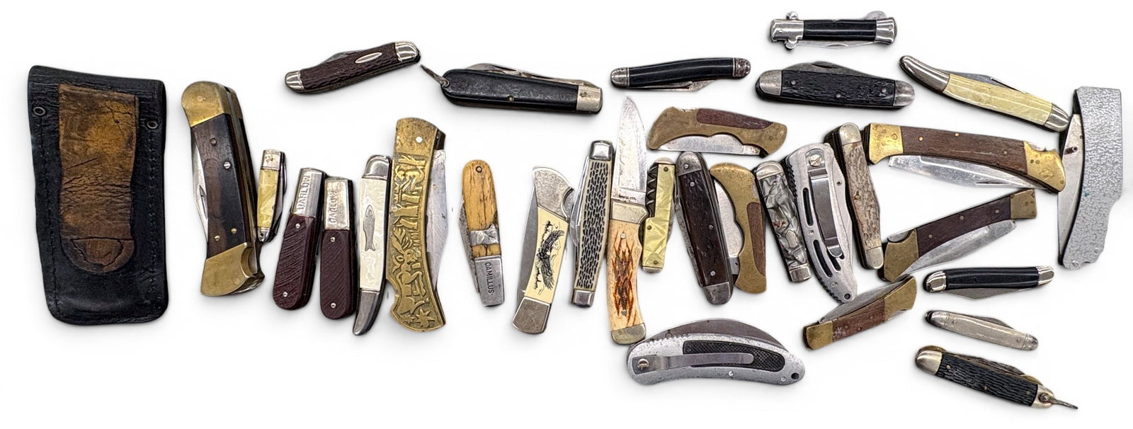 32pc Vintage Pocket Knives - 2