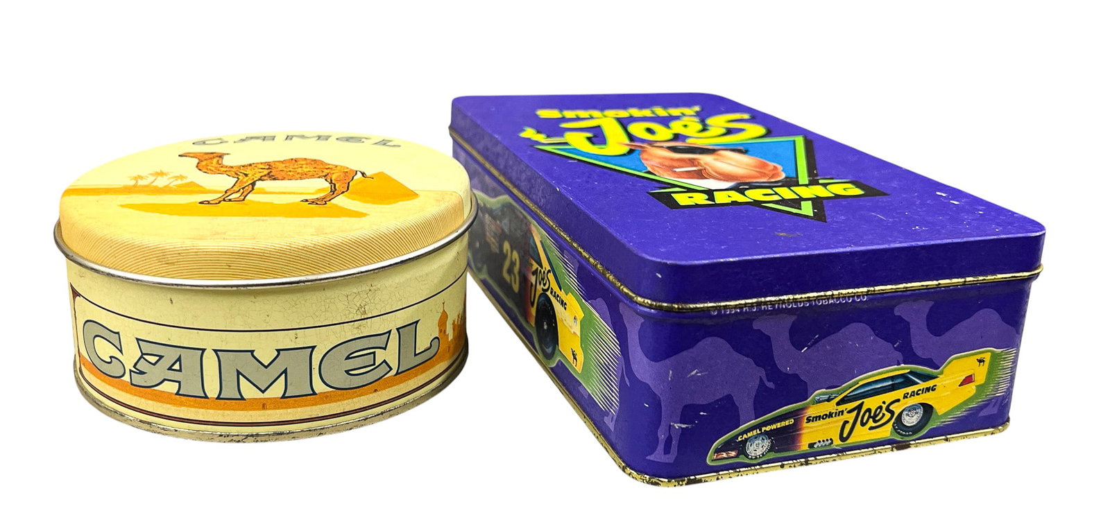 2pc '90s Edition Camel Lighter & Joe Camel Tin Match Set - 2