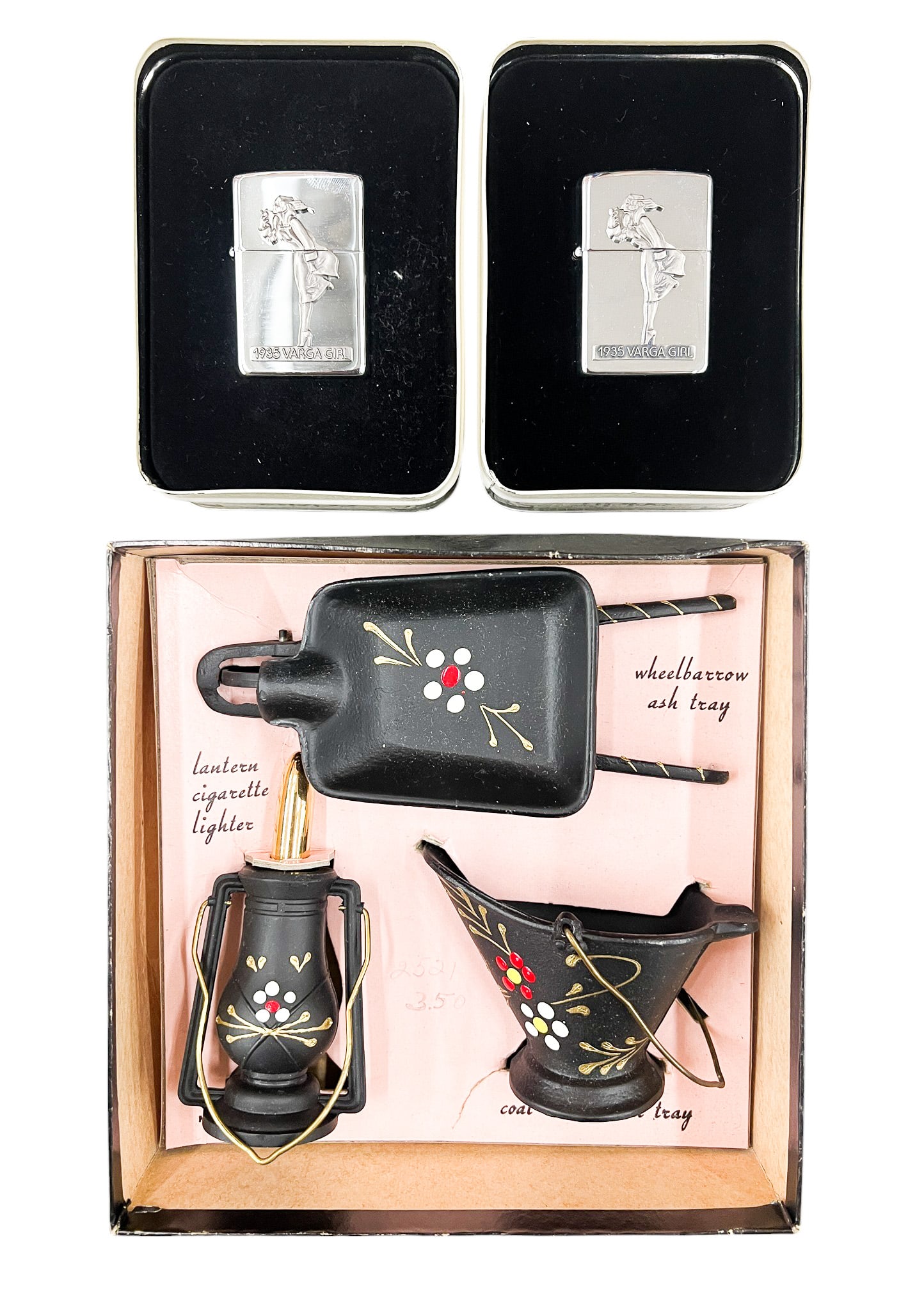 5pc Vintage Lighters w/ Original Boxes - 2