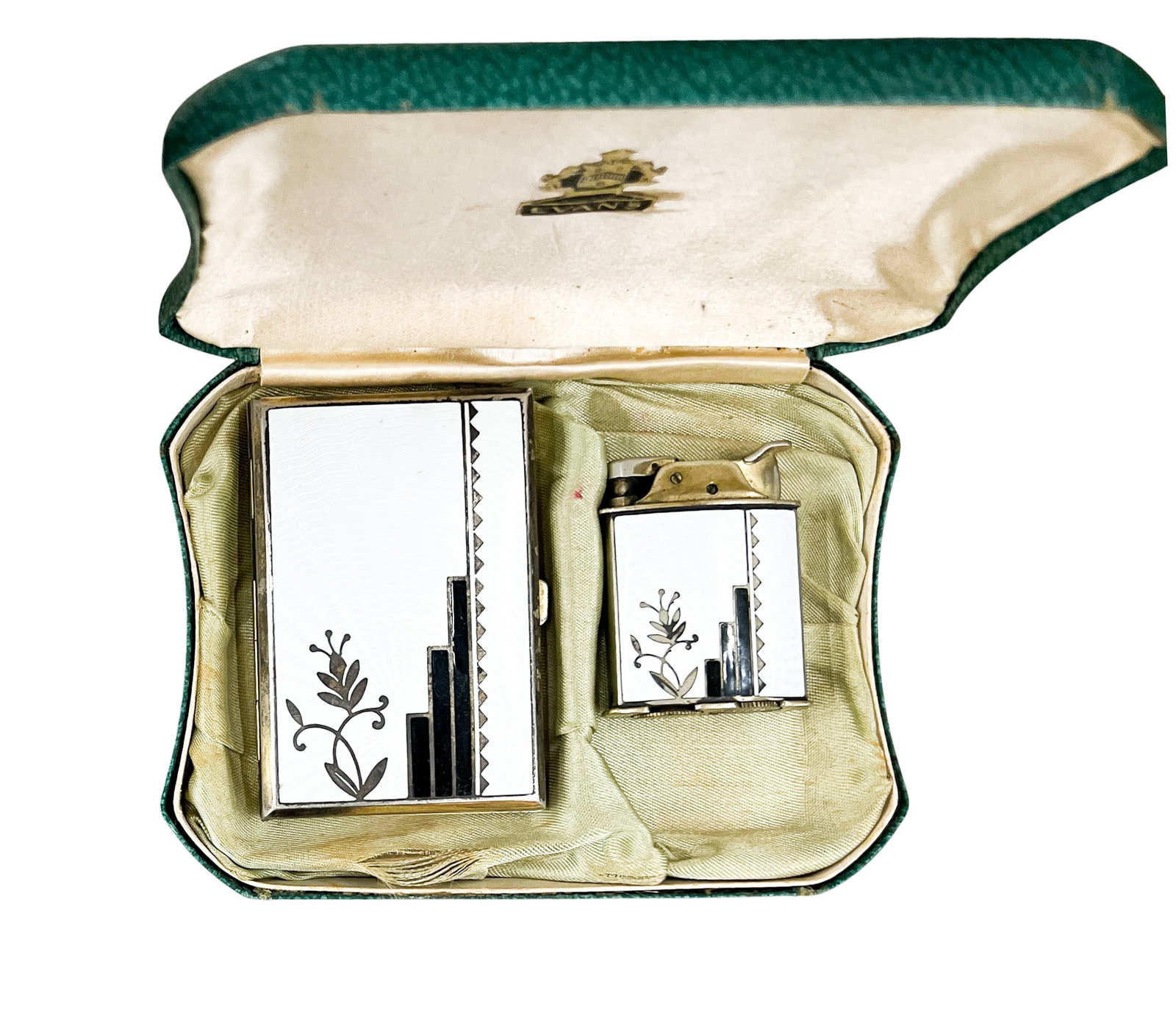 9pc Vintage Evans Cigarette Case & Lighter Sets - 4