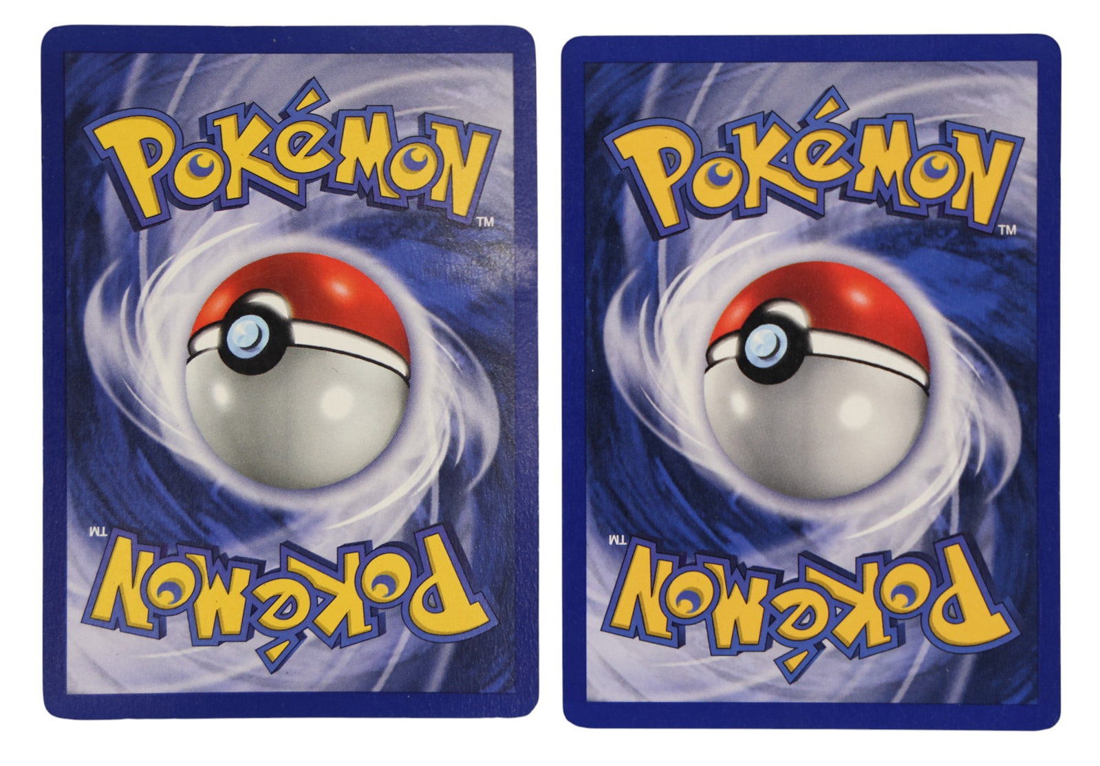 2pc 1999 Pokemon Base Set Shadowless Mewtwo and Alakazam - 2