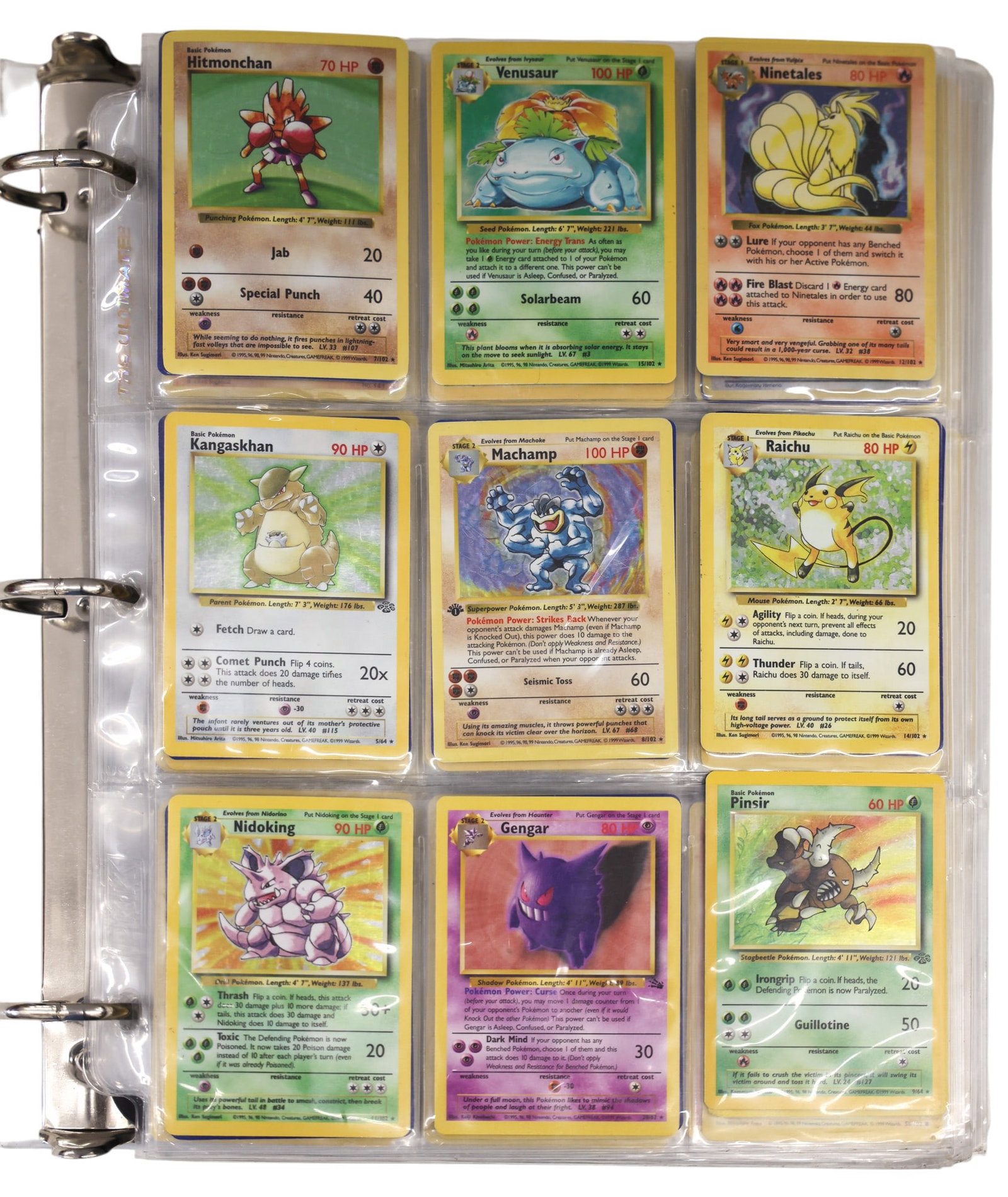 Approx.150 Vintage Pokemon WOTC Era Cards in Binder (1 of 5)