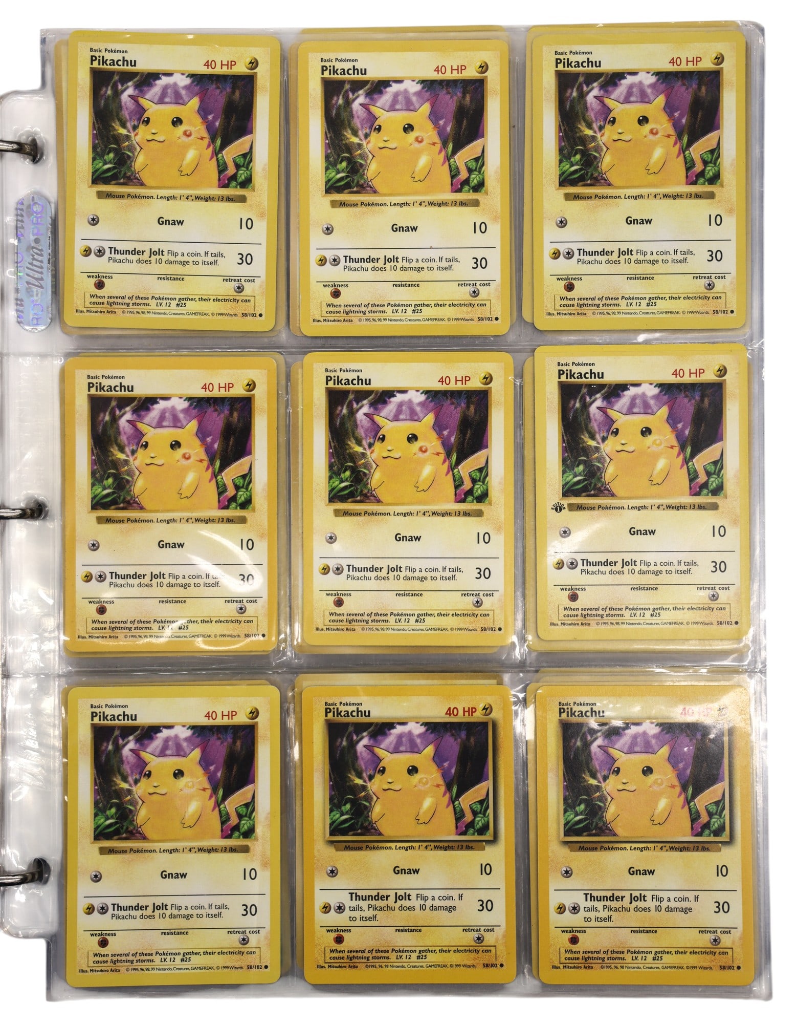 Approx.110 Vintage Pokemon WOTC Era Cards in Binder - 3