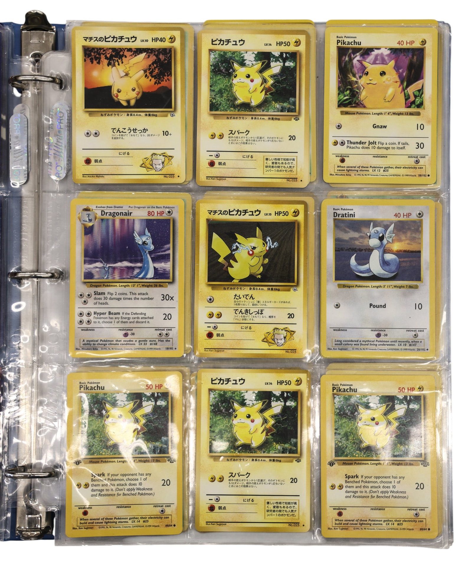 Approx.110 Vintage Pokemon WOTC Era Cards in Binder - 4