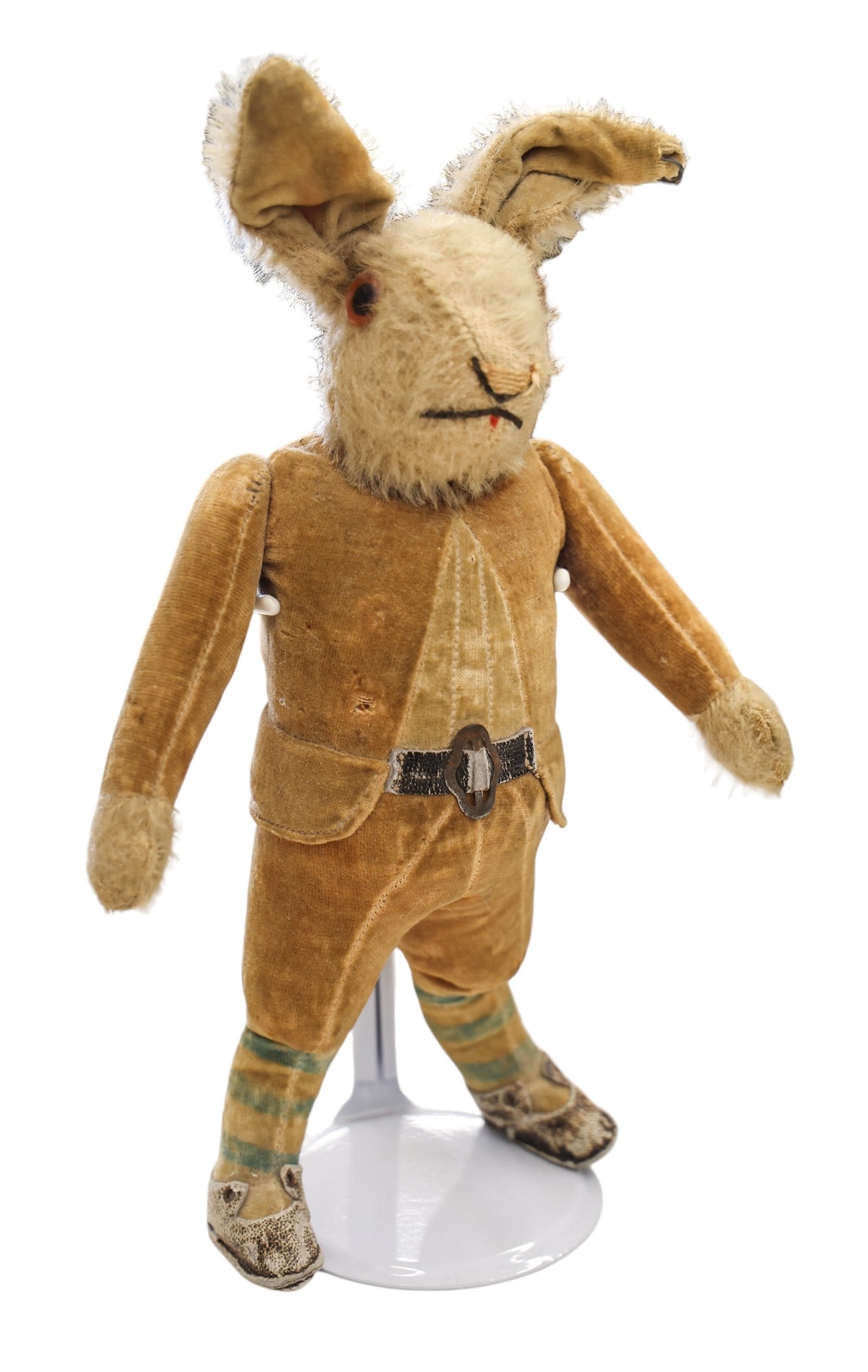 Antique Steiff Mohair and Felt Jack Rabbit 9" (1 of 4)