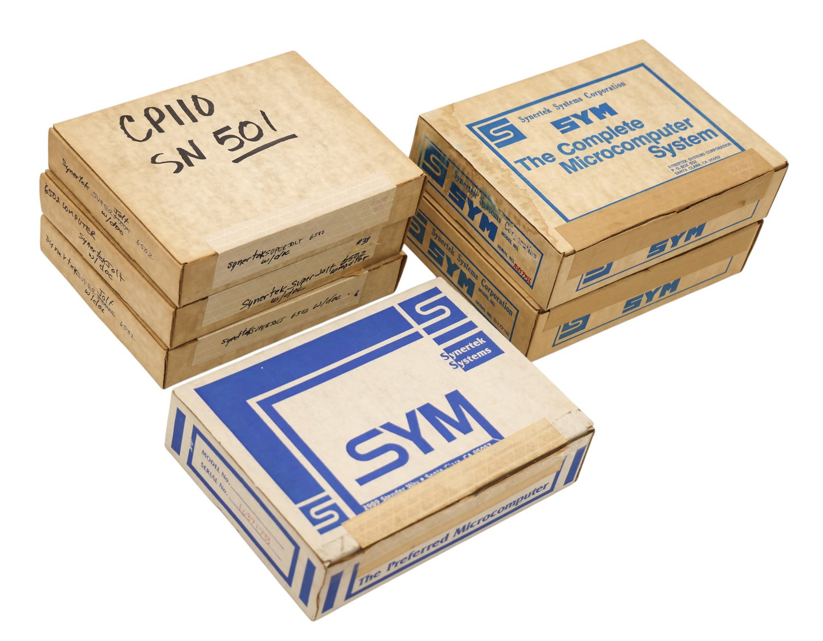 6pc 1970's Synertek Systems SYM Microcomputer Systems in Boxes - 2