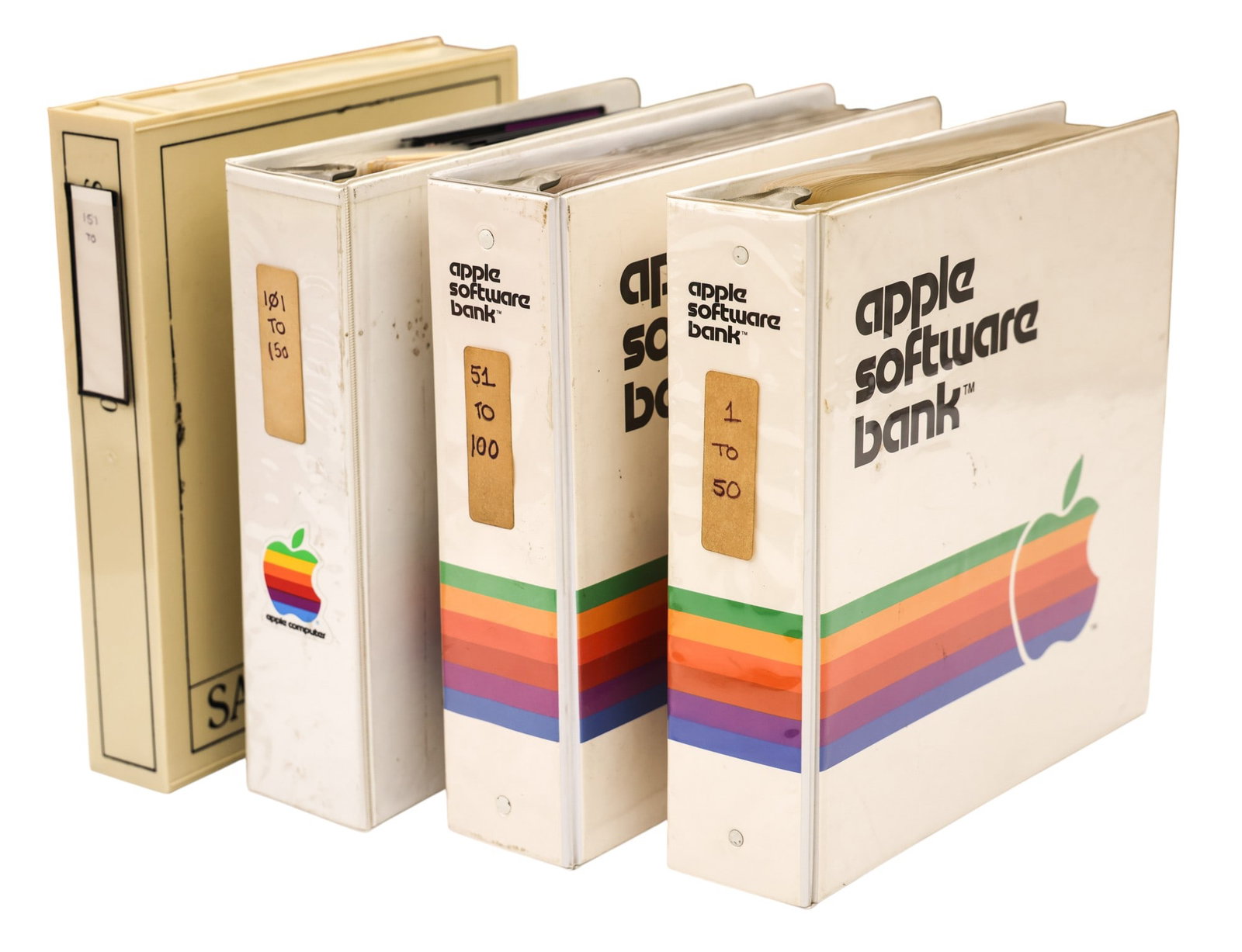 186pc Collection of 1970's and 1980's Apple Computer Software (1 of 5)