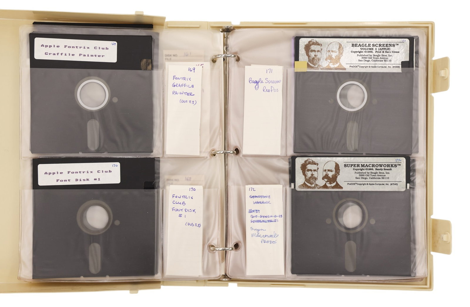 186pc Collection of 1970's and 1980's Apple Computer Software - 5