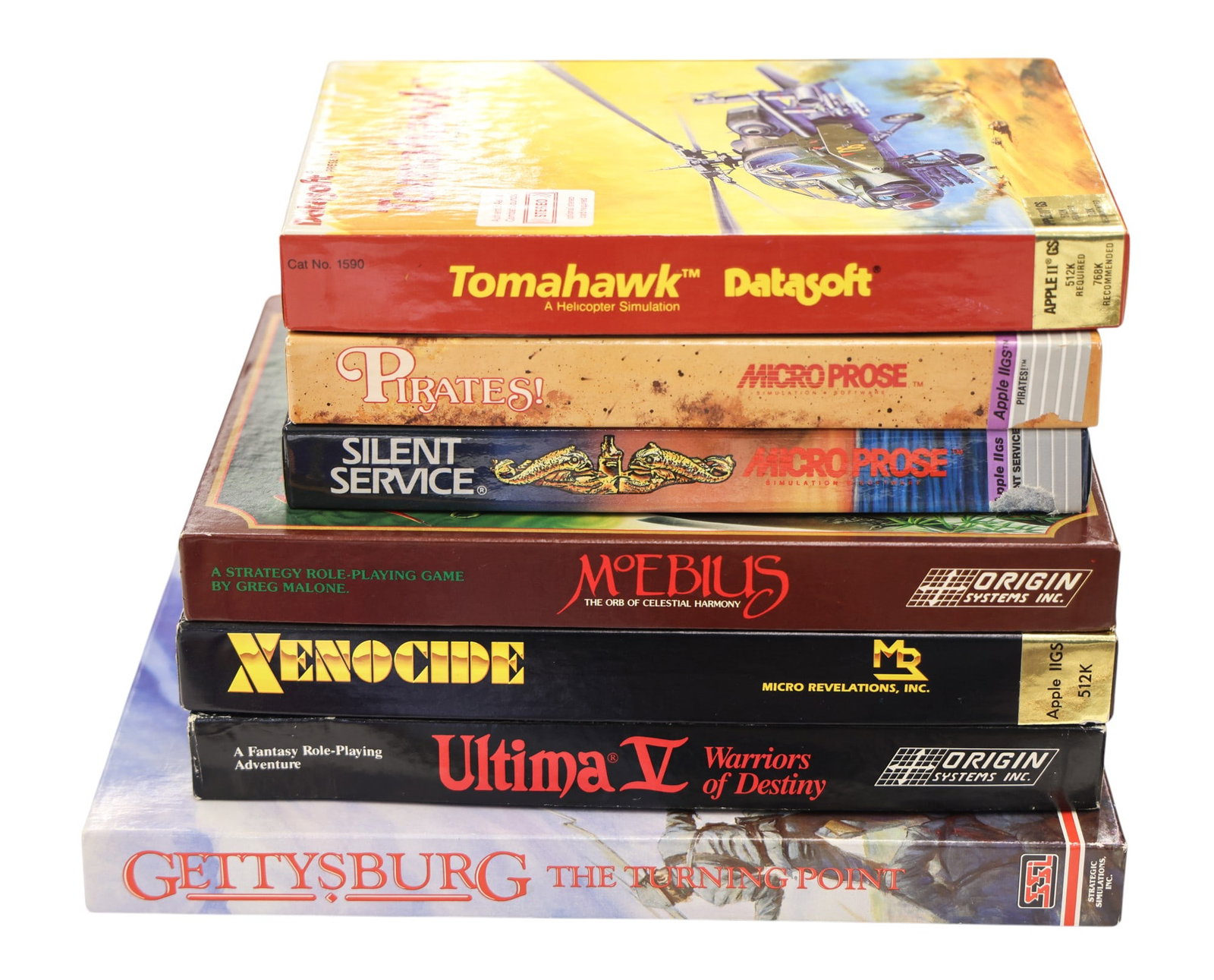 Collection of 1970's and 1980's Computer Games for Apple - 2