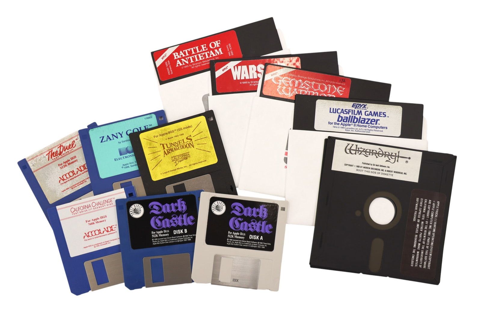 Collection of 1970's and 1980's Computer Games for Apple - 3