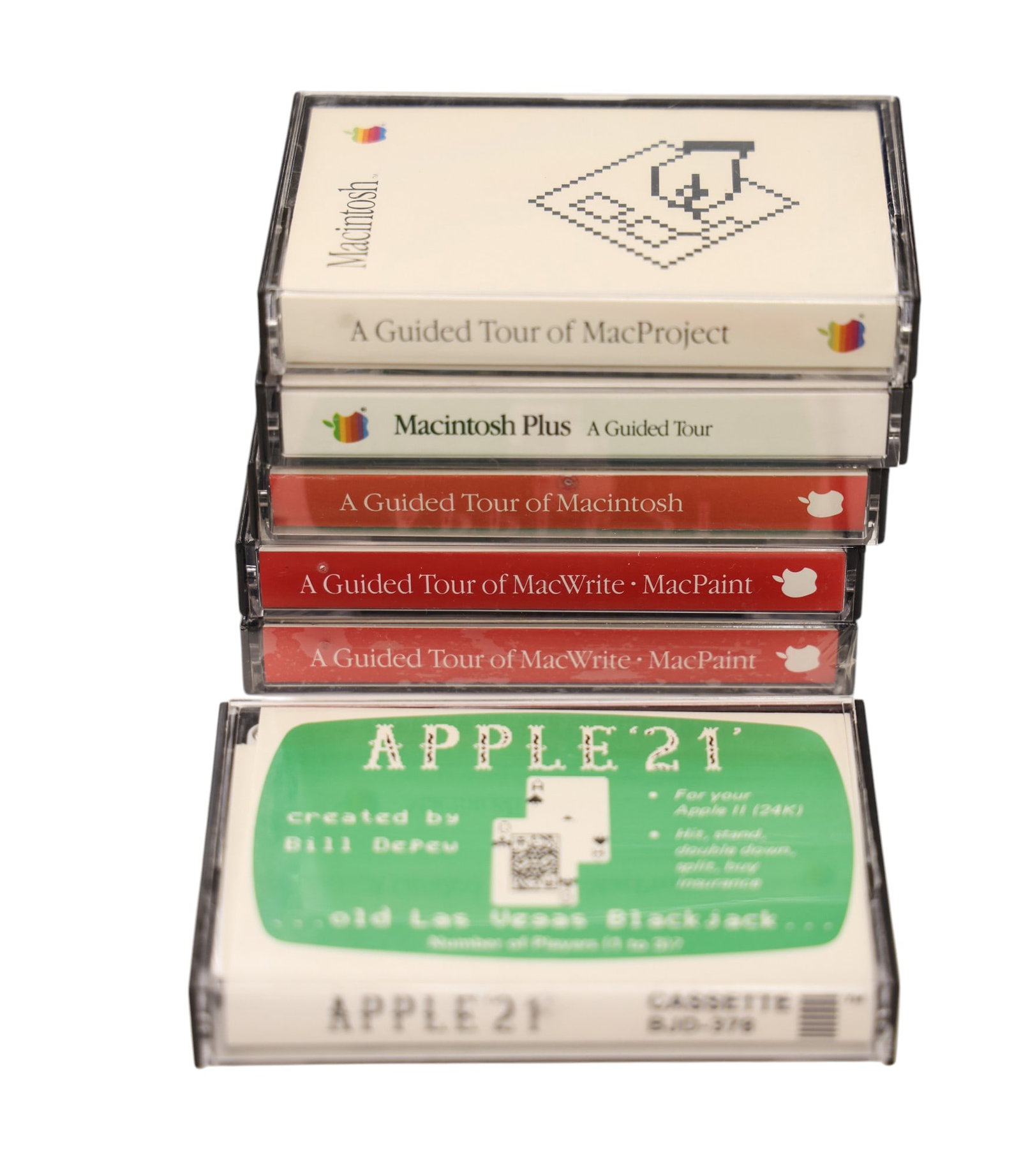 Collection of Vintage Apple Computer Manuals and Tapes - 3