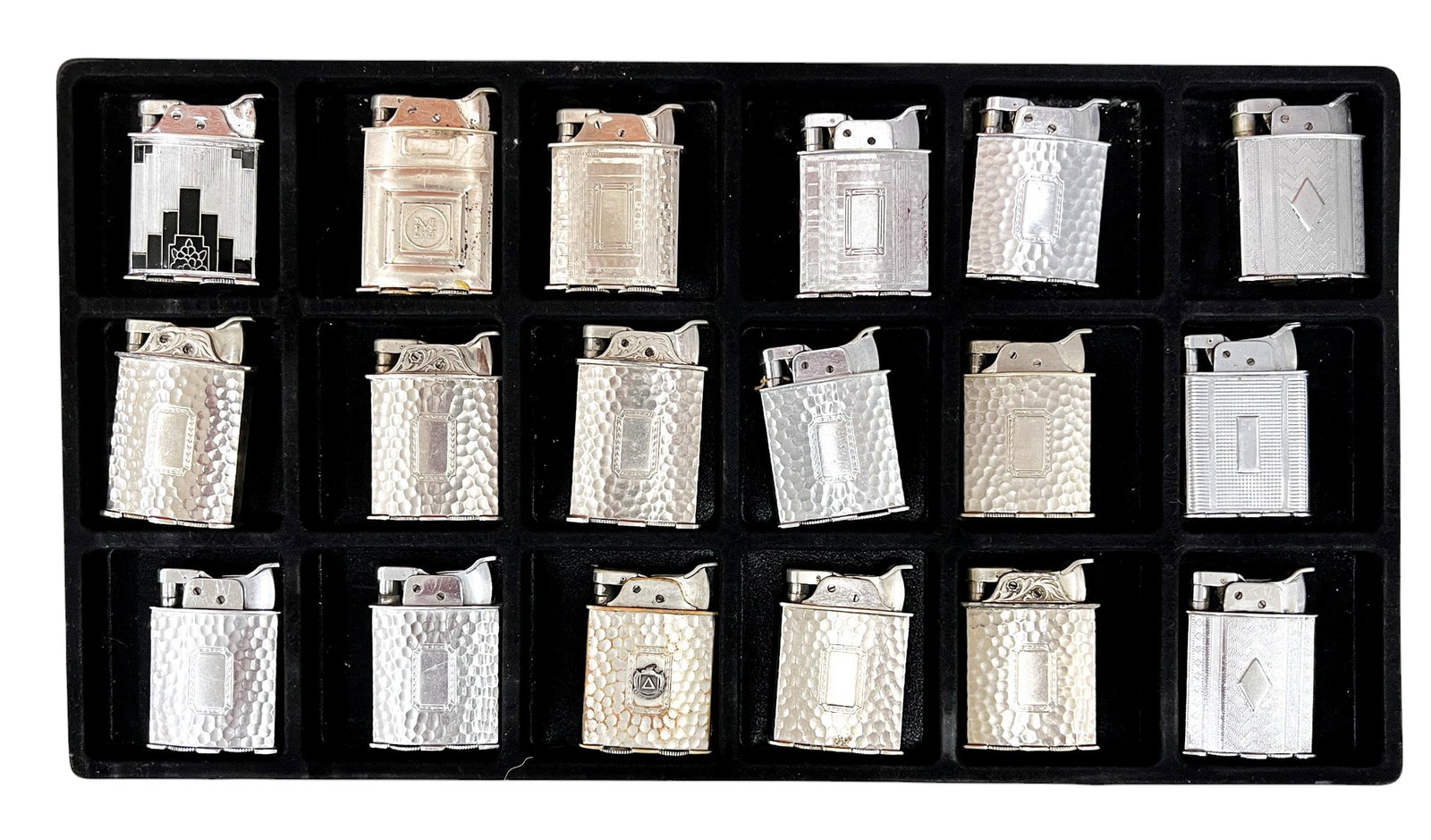 18pc Vintage Evans Lighters (1 of 1)