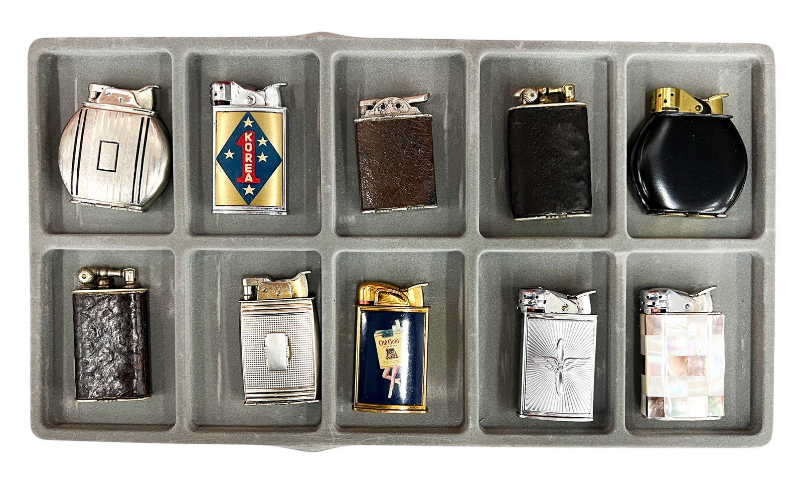 10pc Vintage Evans Lighters etc. (1 of 1)