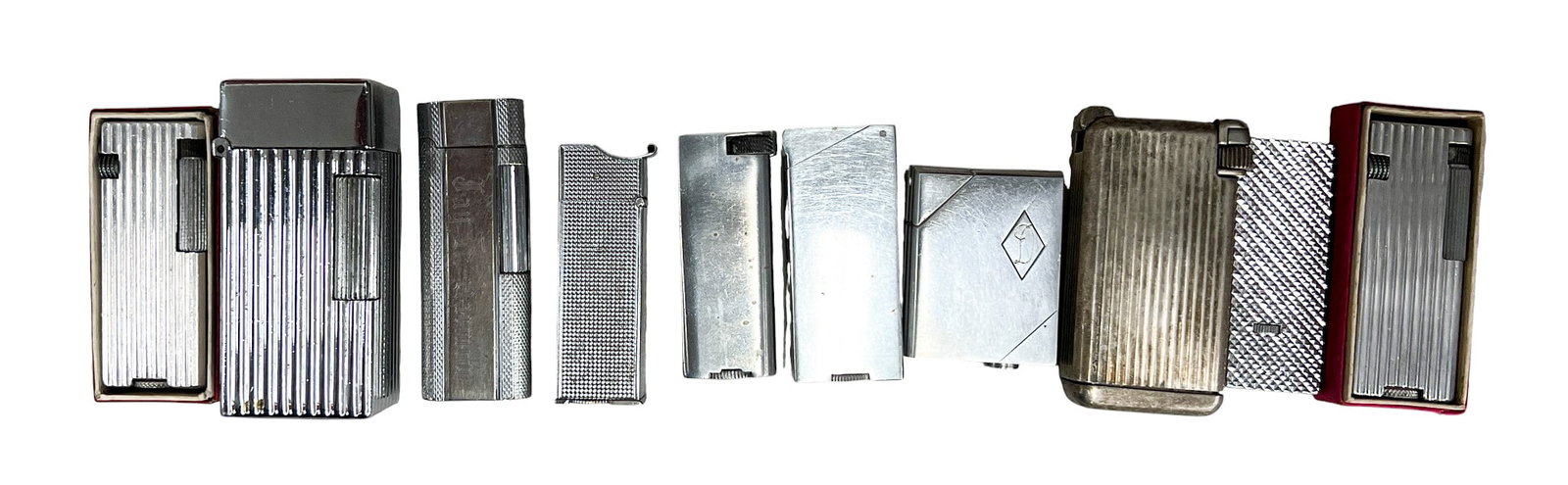 10pc Vintage Lighters & Table Lighter (1 of 1)