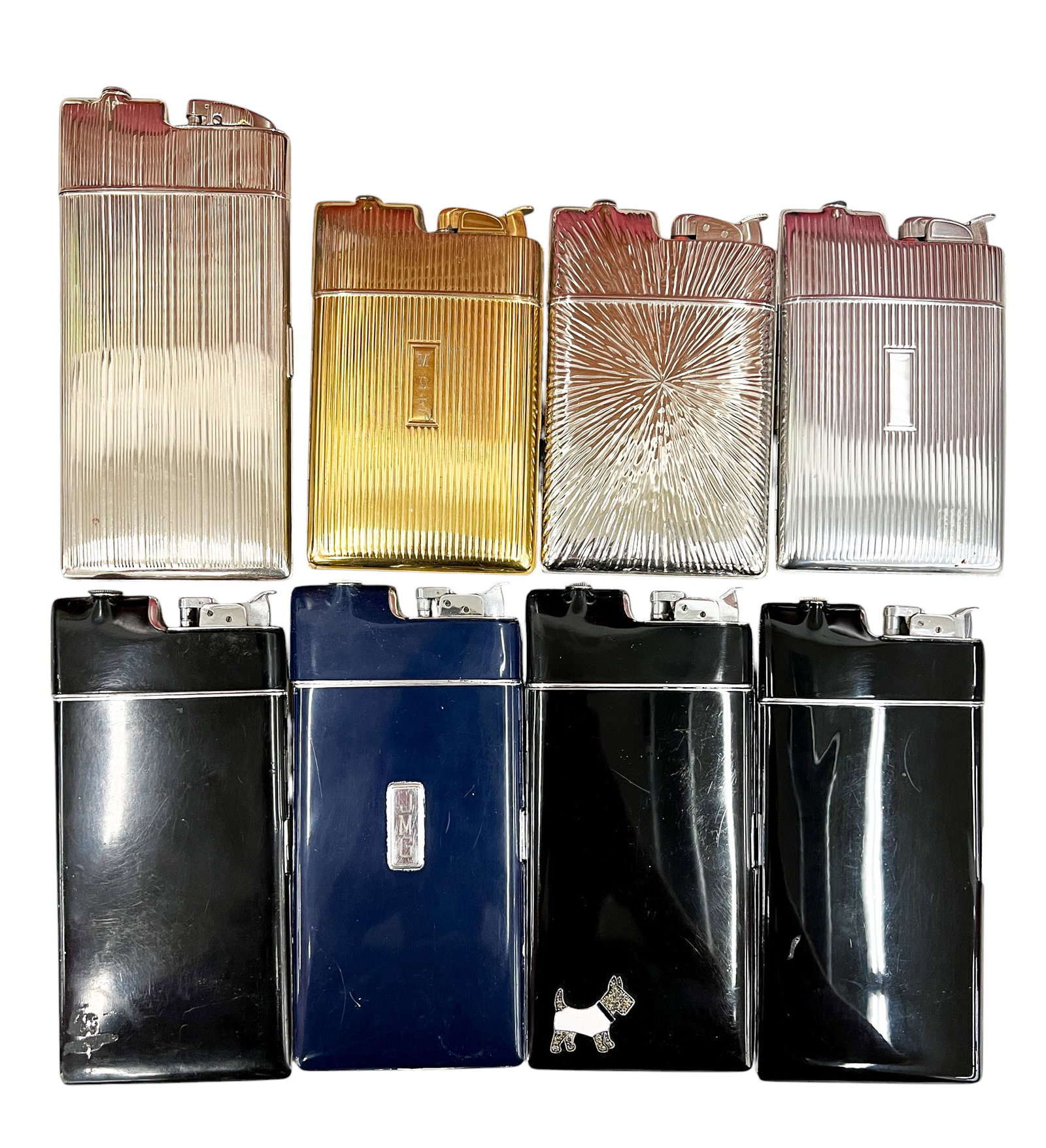 8pc Vintage Evans Case Lighters (1 of 1)