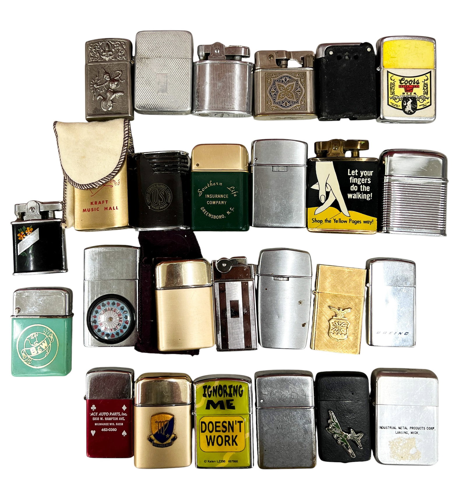 26pc Vintage Lighters (1 of 1)