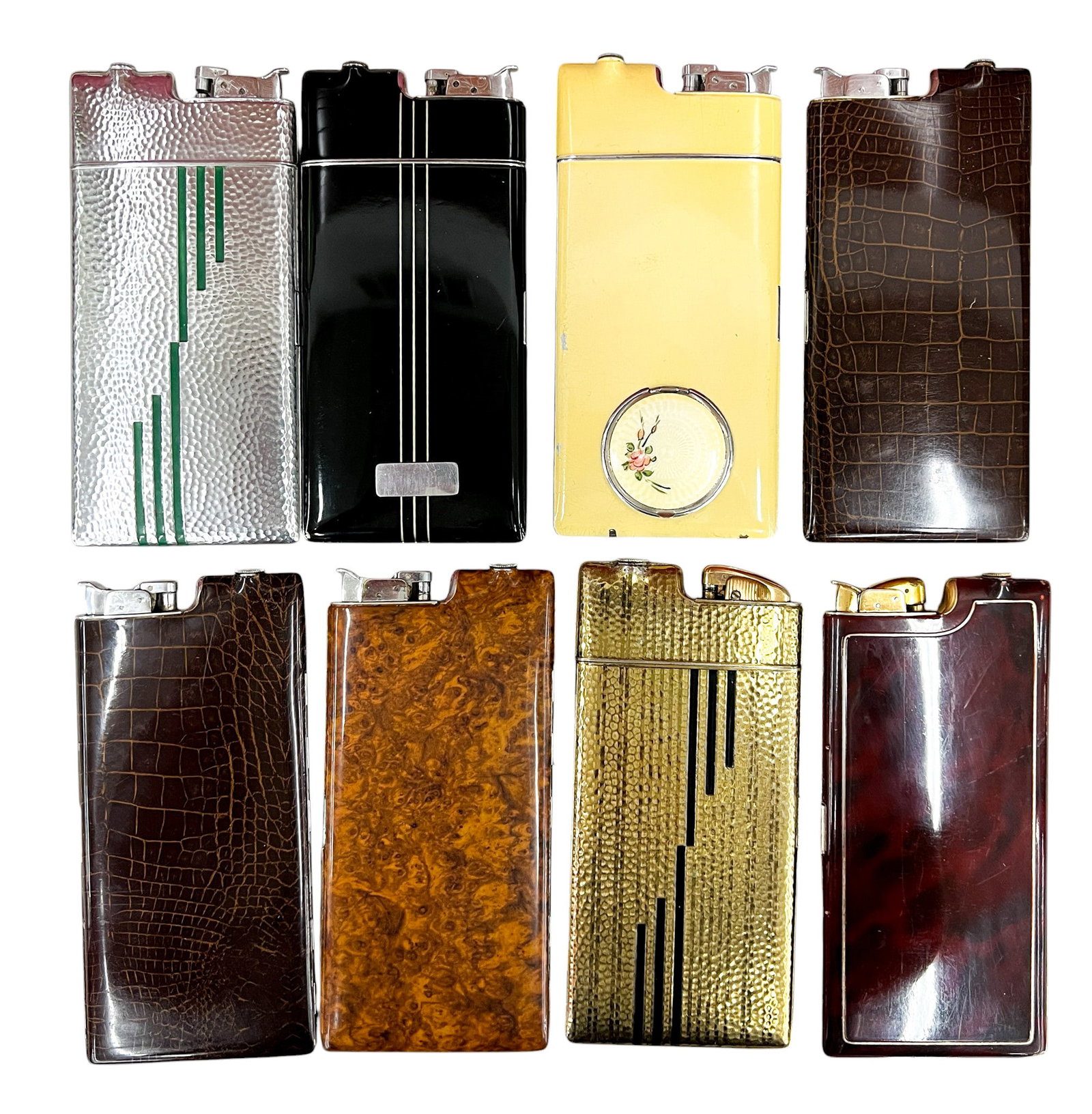 8pc Vintage Evans Case Lighters (1 of 1)