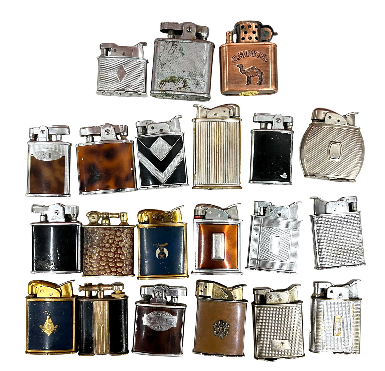 21pc Vintage Lighters (1 of 1)