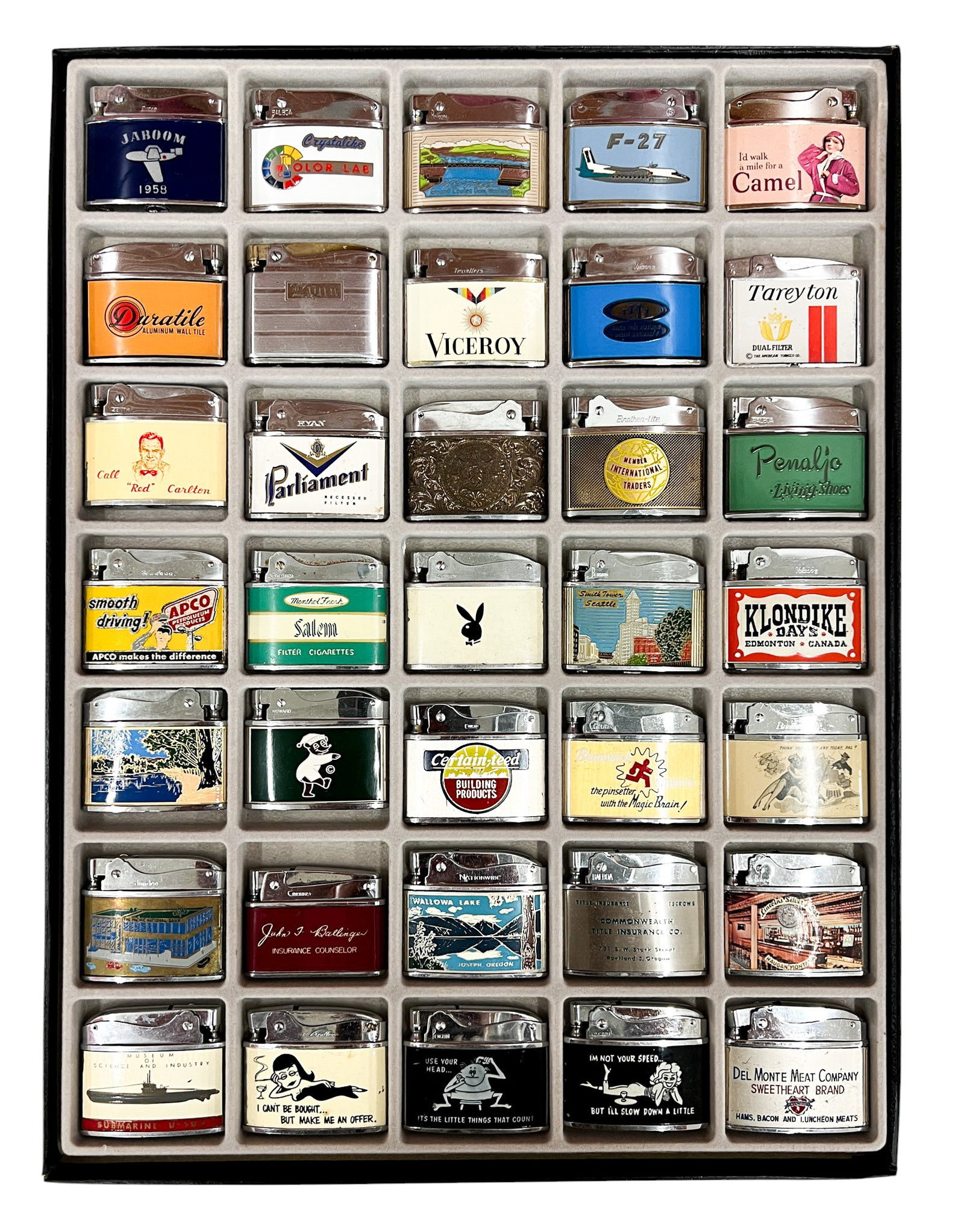 35pc Vintage Lighters (1 of 1)