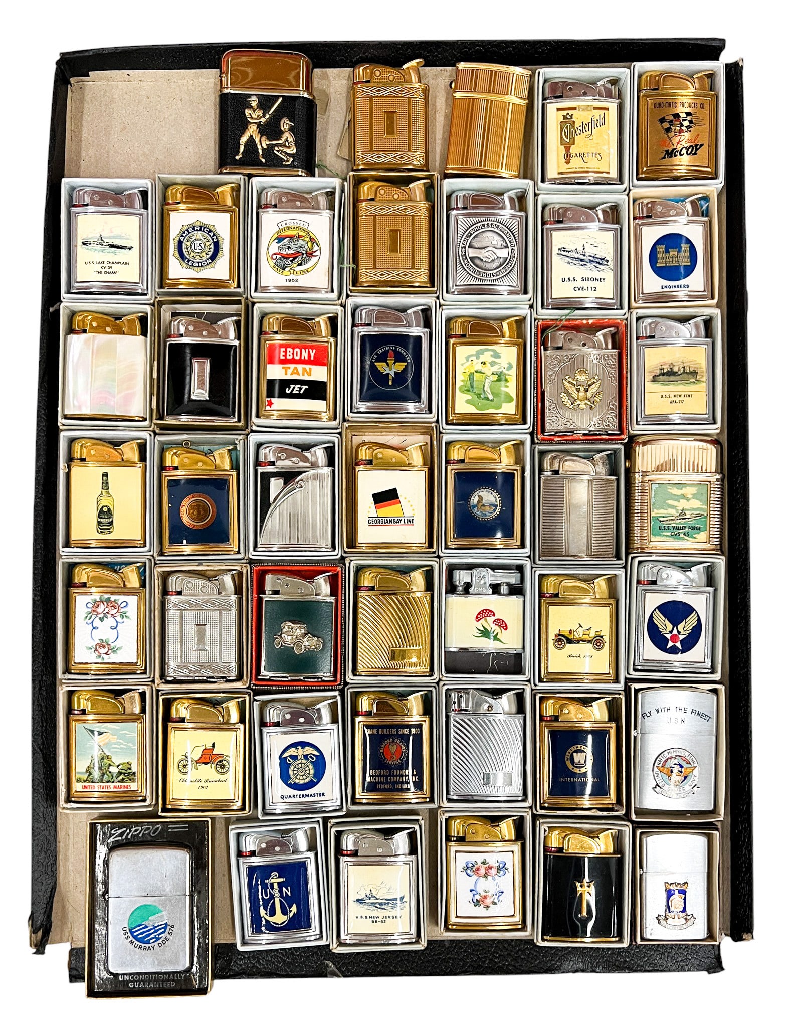 46pc Vintage Lighters (1 of 1)
