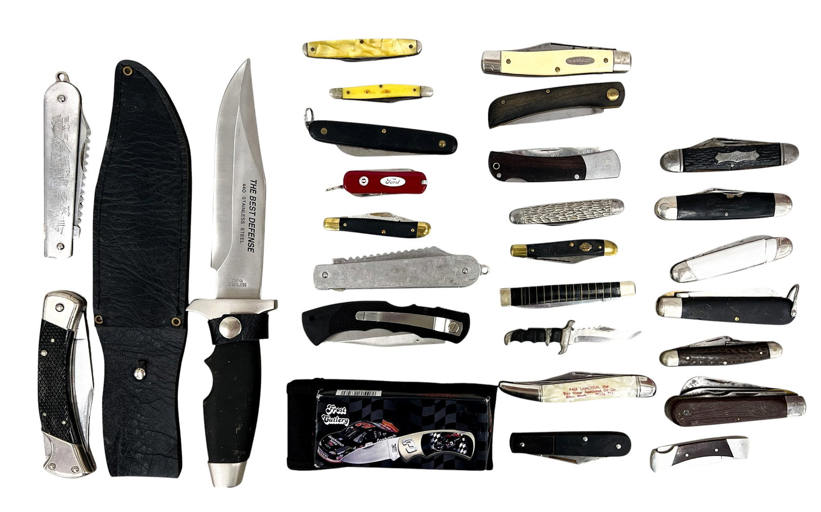 27pc Vintage Knives & Pocket Knives (1 of 1)