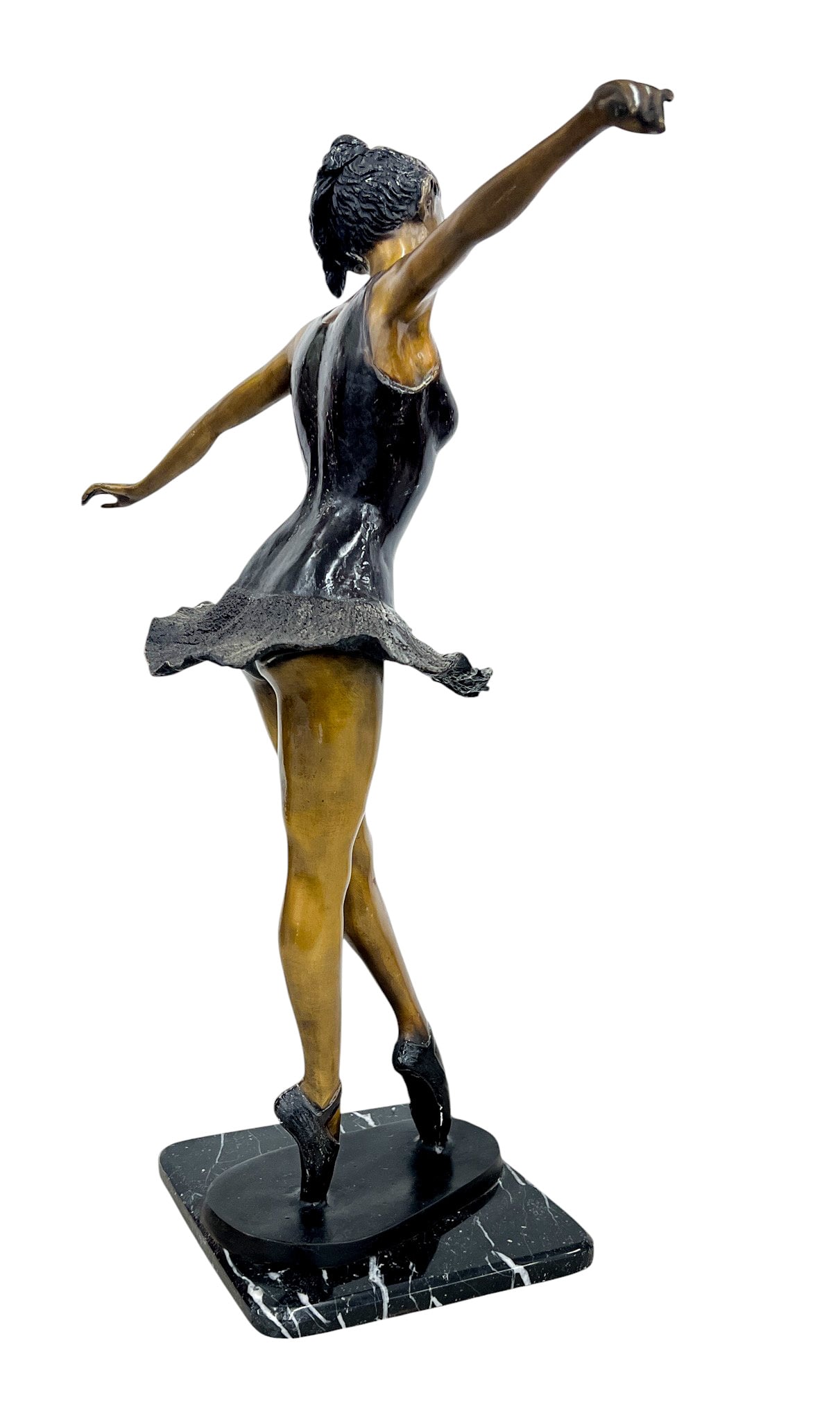 Vintage Ballerina Metal Sculpture - 2