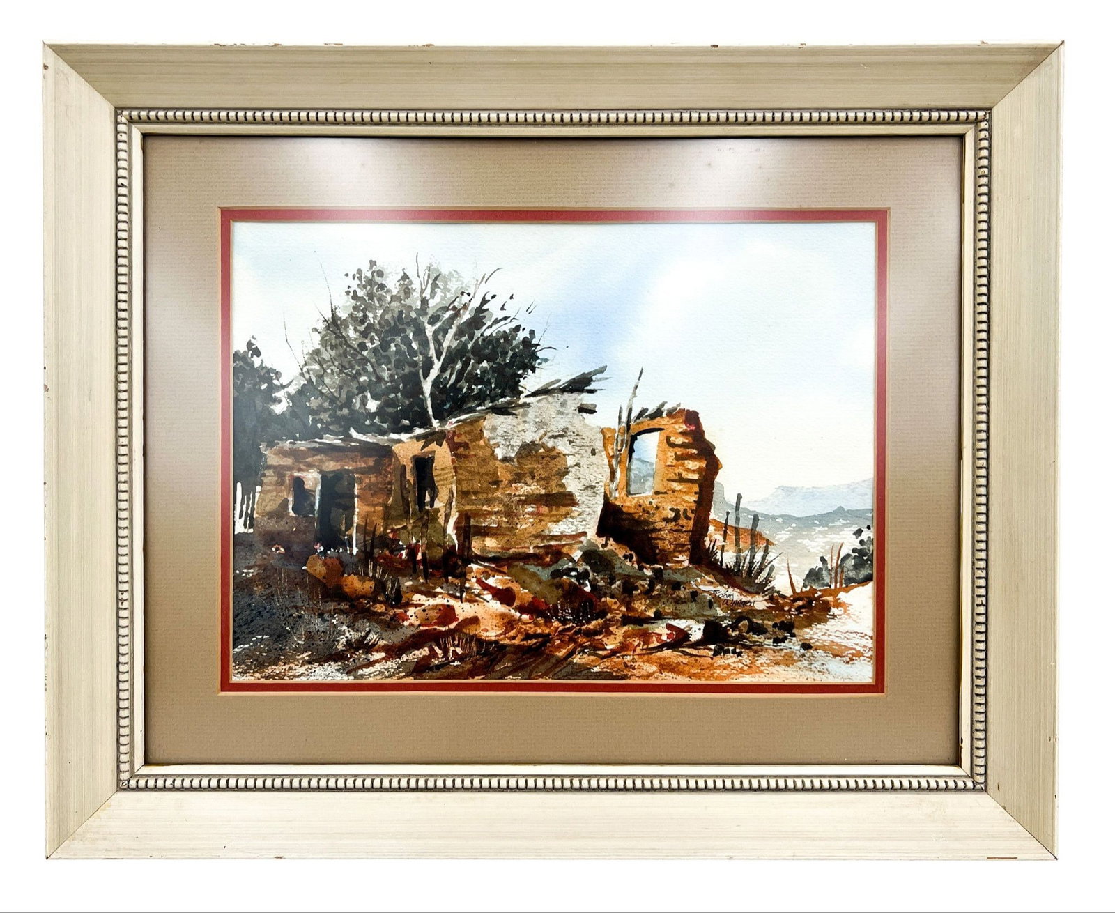 Eldon Warren "What's Left" Watercolor on Paper - 2