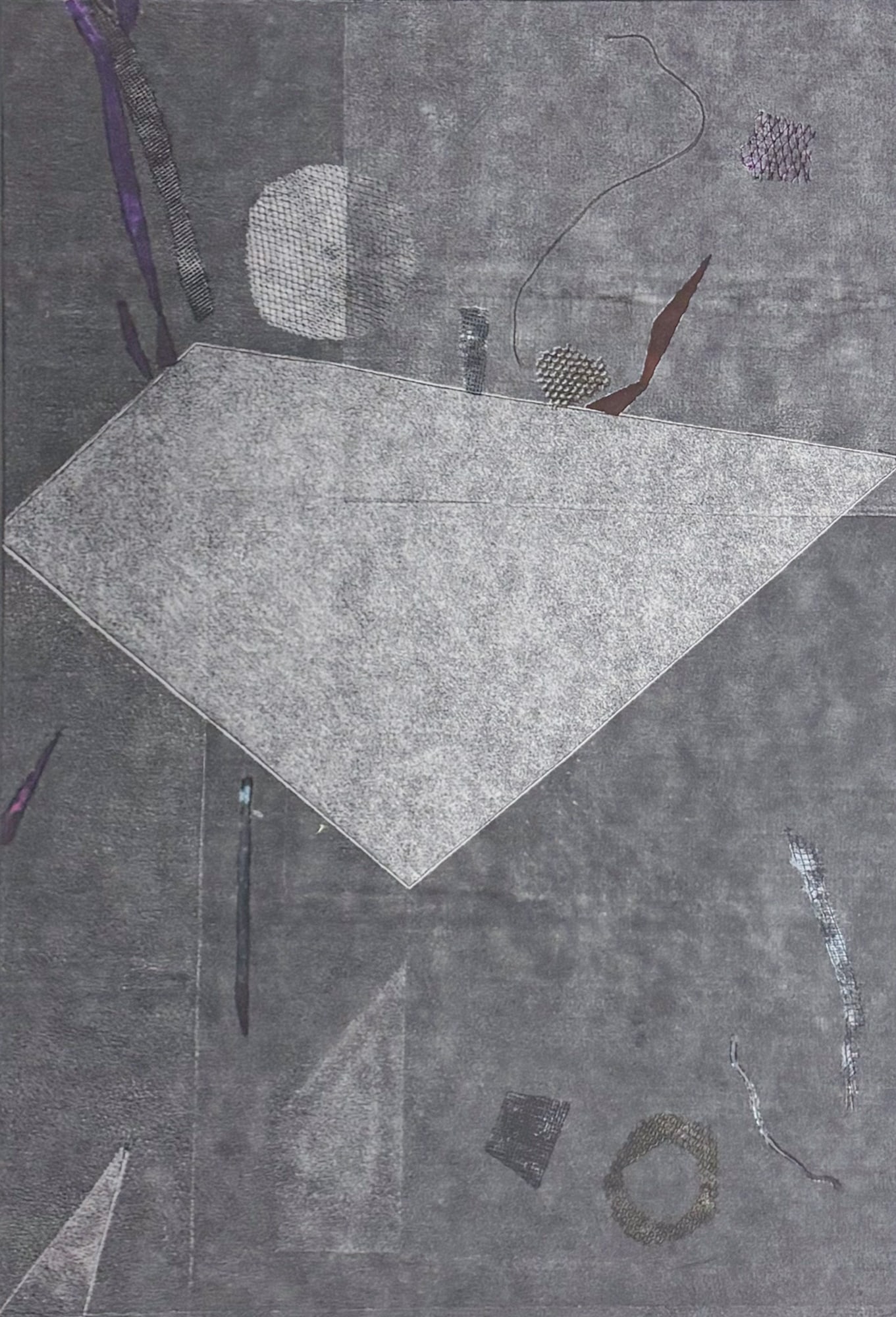 Maury Haseltine "Shadow Pattern" Lithograph (1 of 2)
