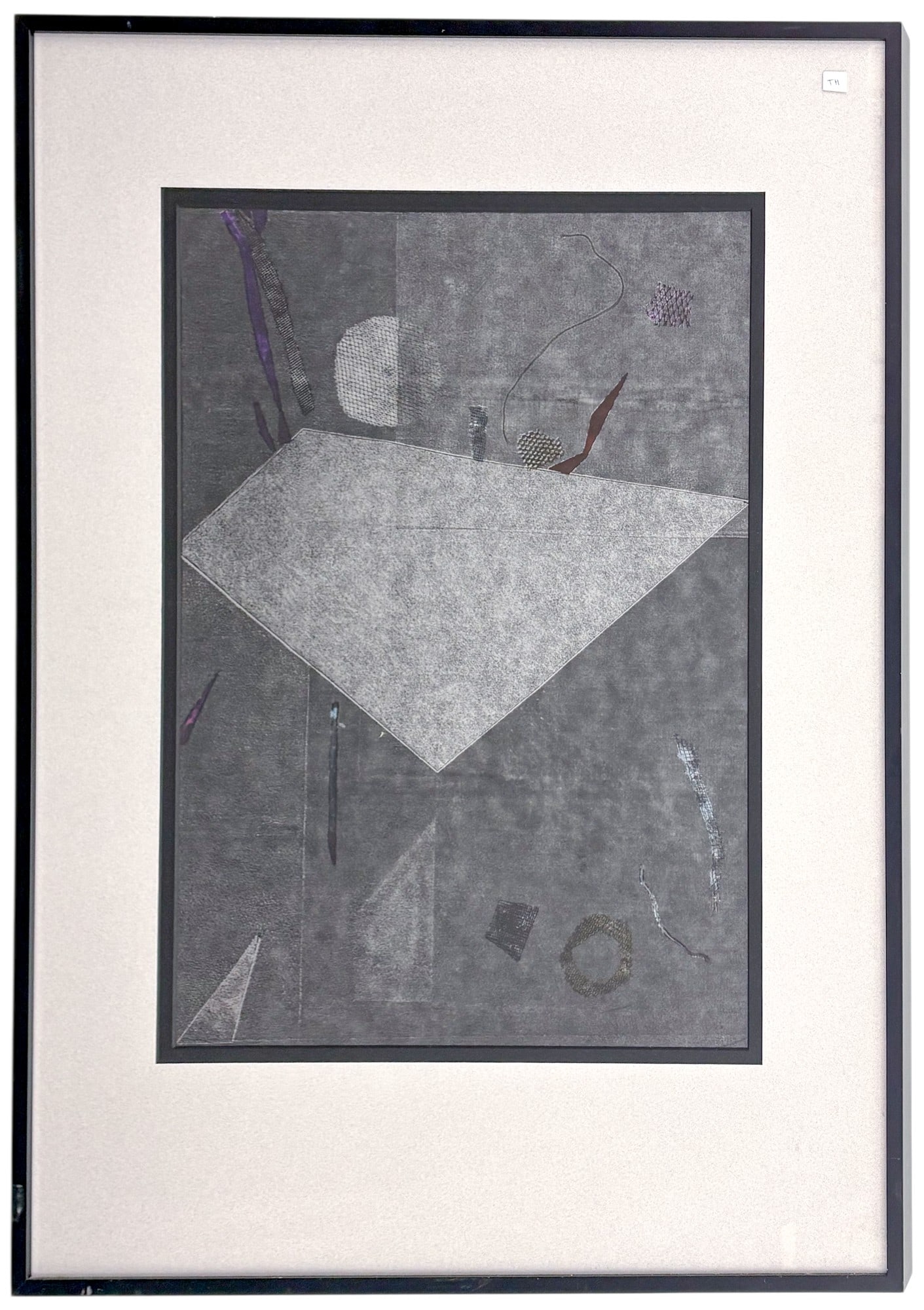 Maury Haseltine "Shadow Pattern" Lithograph - 2