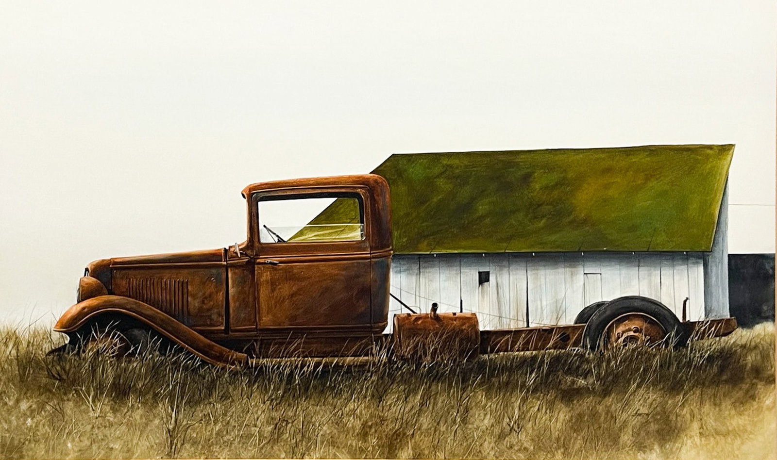 Anthony Turpin "That Ol' Truck" Watercolor on Paper - 2