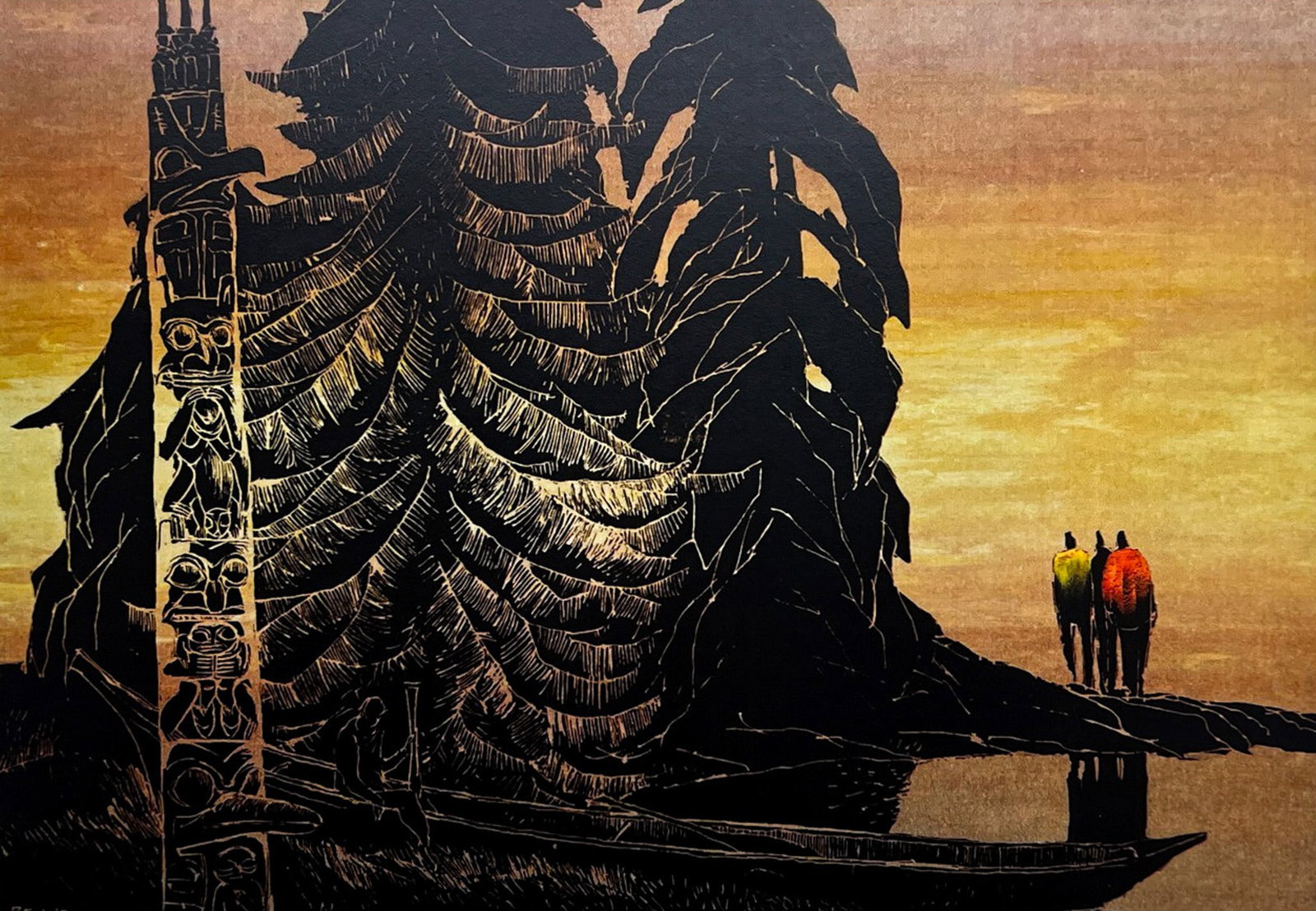 Elton Bennett "The Lonely Land" Serigraph (1 of 1)