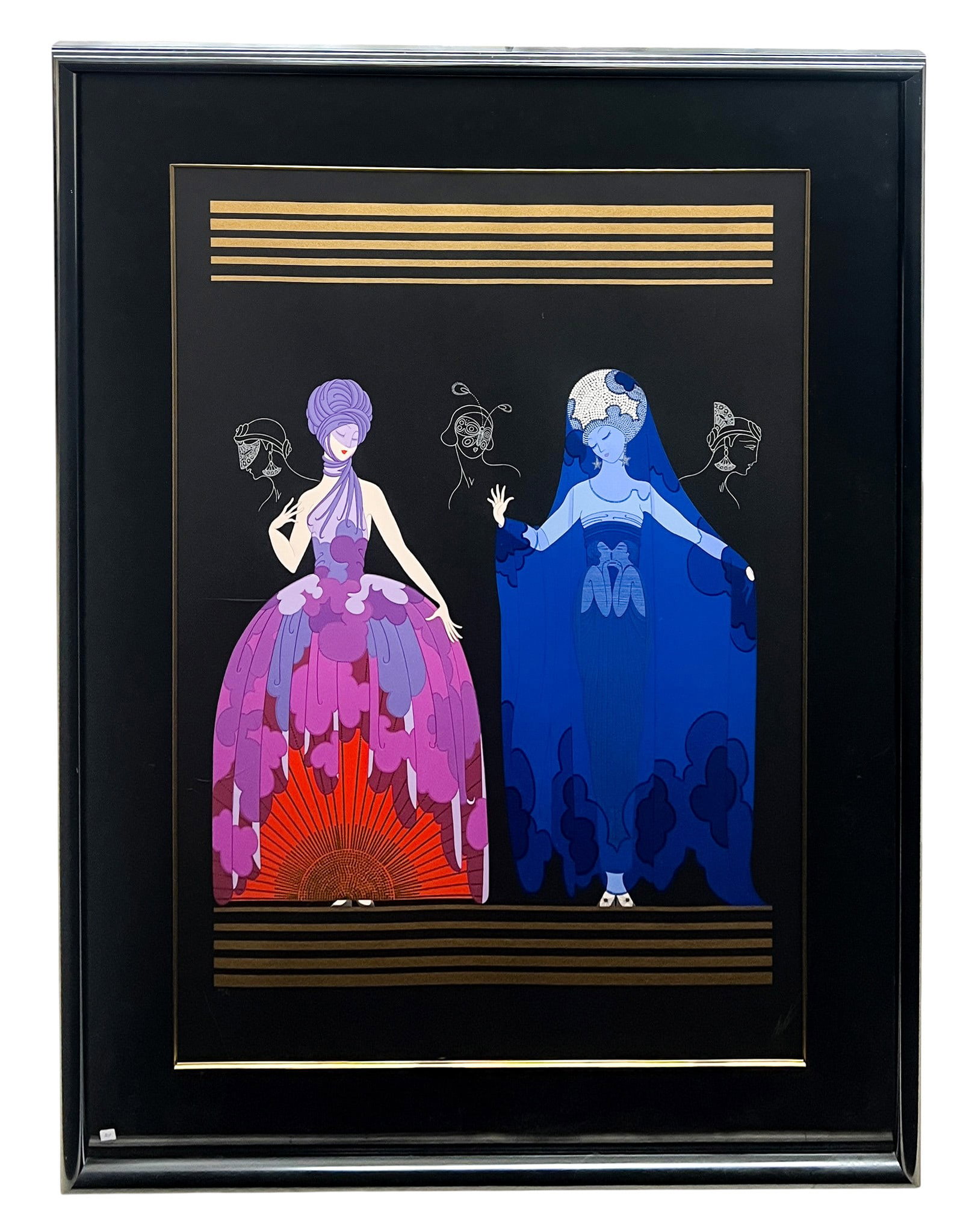 Erte "Evening Night" Serigraph - 2