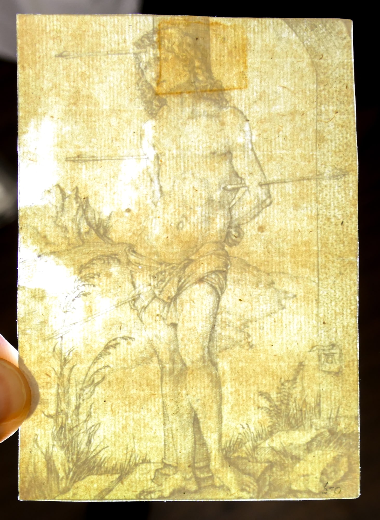 2pc Rembrandt van Rijn + Albrecht Durer Etchings - 6