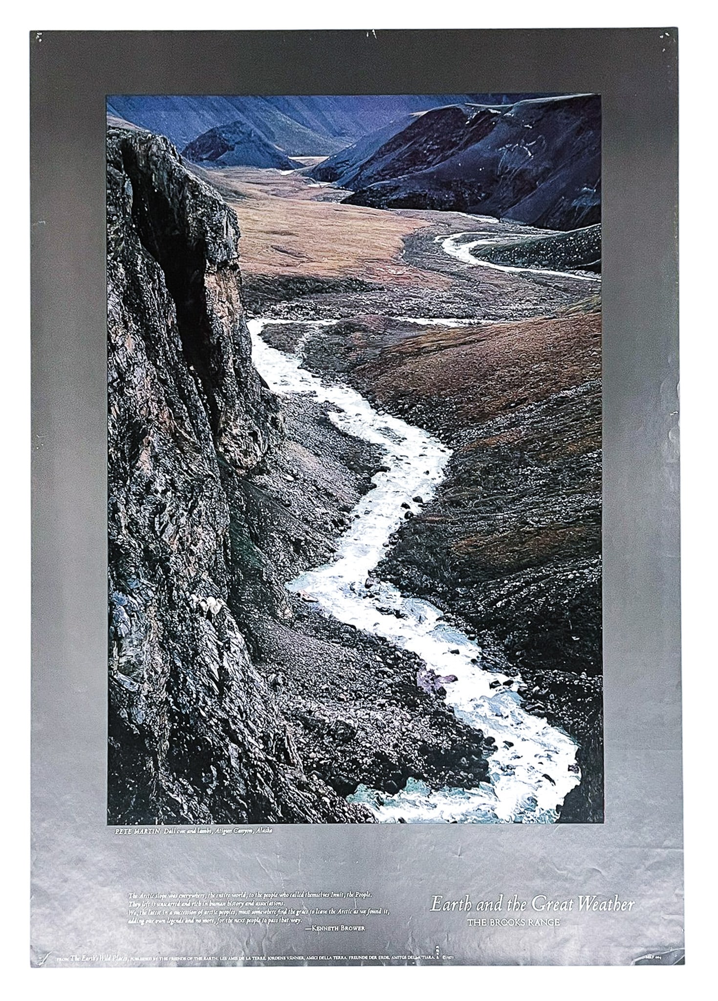 "Earth and the Great Weather" 1971 Poster Print - 2