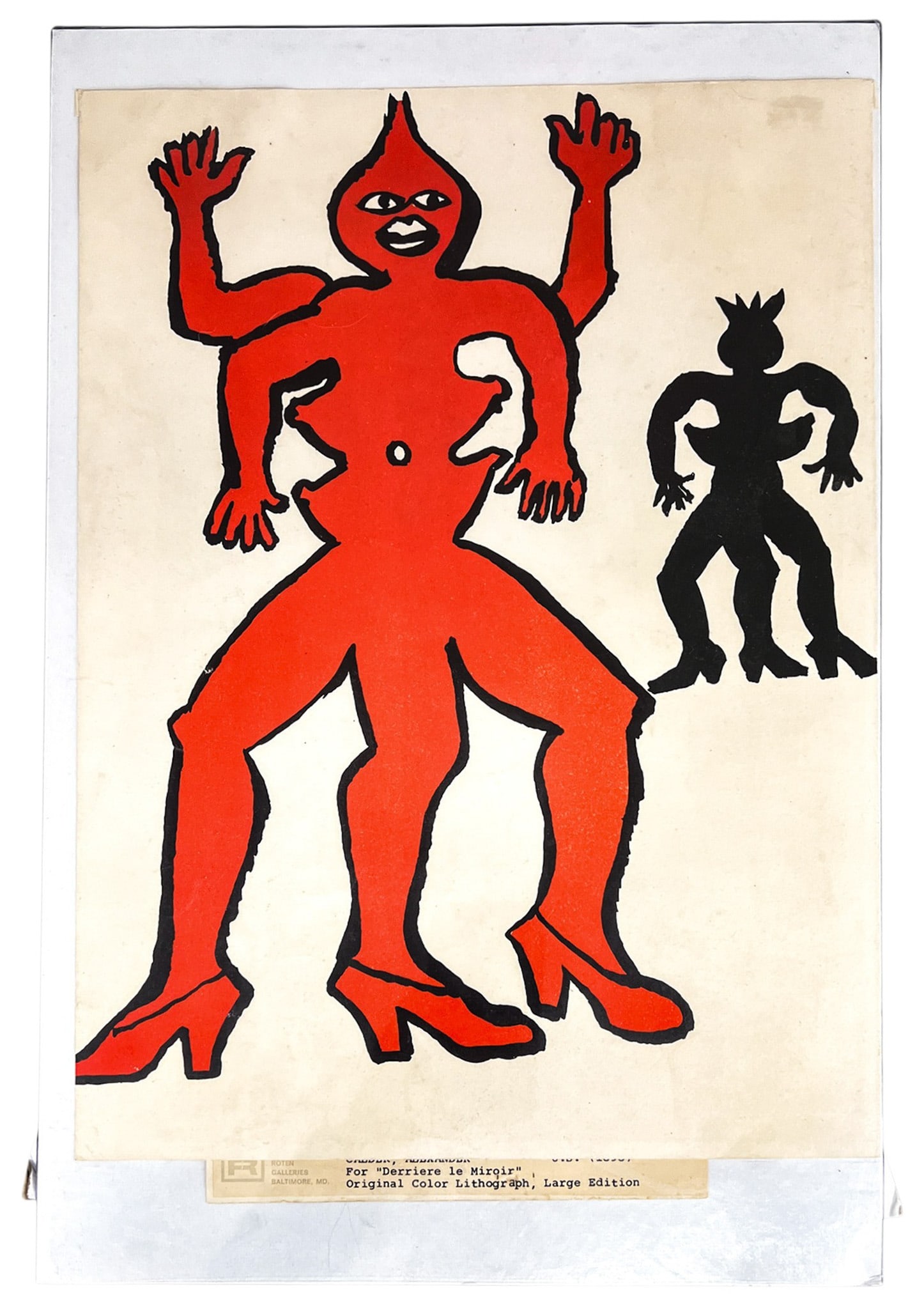 Alexander Calder "Derriere le Miroir" 1975 Lithograph - 2