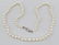Vintage Akoya Cultured Pearl Necklace 16.5''. Contains - 2