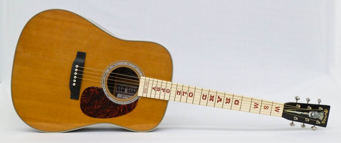 Martin Grand Ole Opry HD 650 Limited Edition Acoustic: Martin Grand Ole Opry HD 650 Limited Edition Acoustic Guitar. Dated 2000 and commemorates 75 years of the Grand Ole Opry. No damage.