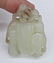 Chinese Carved Jade Elephant Figure & Lingzhi Carnelian - 3
