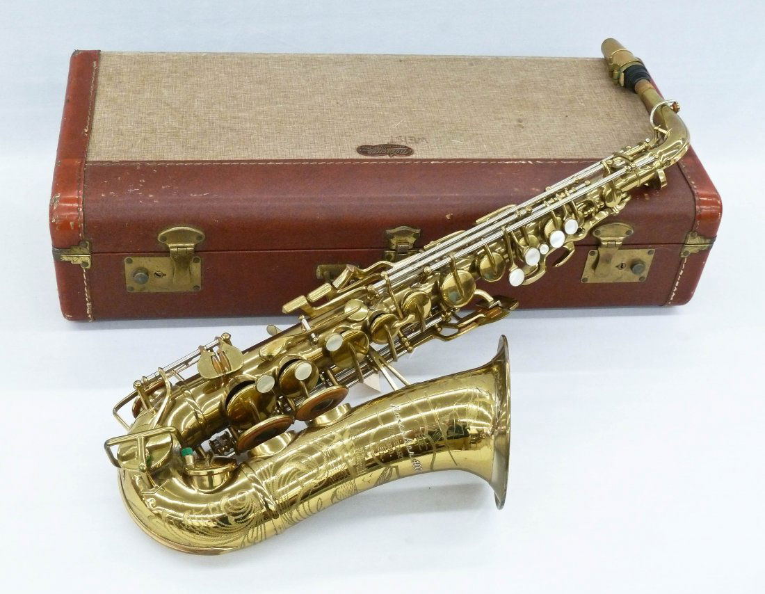 1951 Buescher 400 Alto Saxophone Serial No.344,054.
