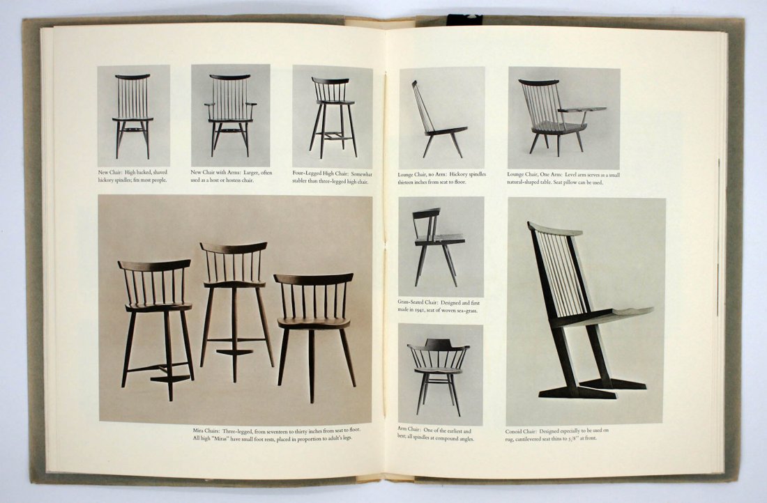George Nakashima New Hope, Pennsylvania Furniture: George Nakashima New Hope, Pennsylvania Furniture Catalog 11.25''x8.75''. Circa 1960's. Fading to cover.