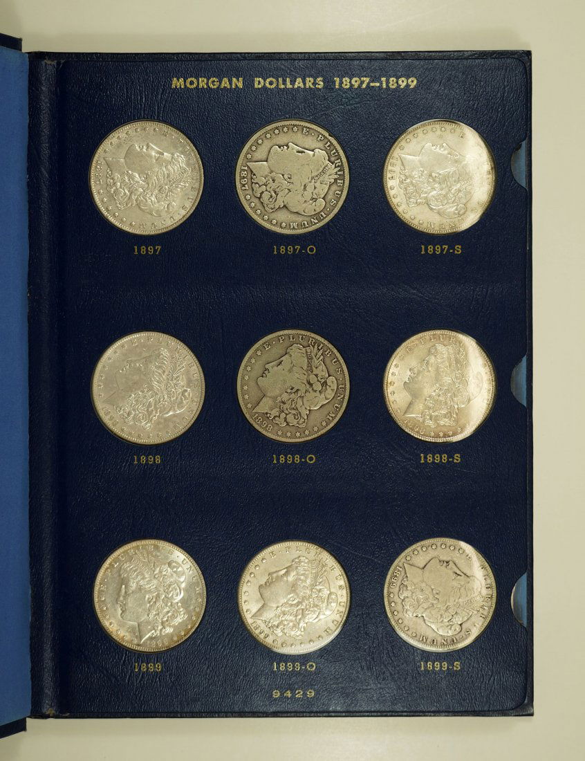 Complete Set Silver Dollars 18971921 in a Feb 21, 2015 MBA