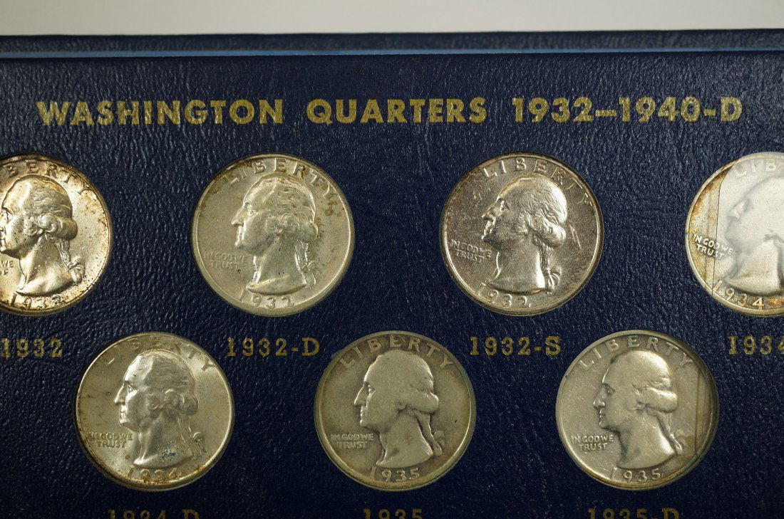 Washington Quarters, Complete Set 19321964 Correctly