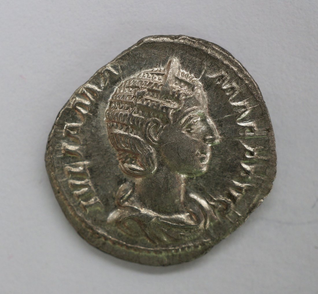 Roman Silver Coin, Julia Mamaea, RIC 338, 2.5g, 19mm: Roman Silver Coin, Julia Mamaea, RIC 338, 2.5g, 19mm