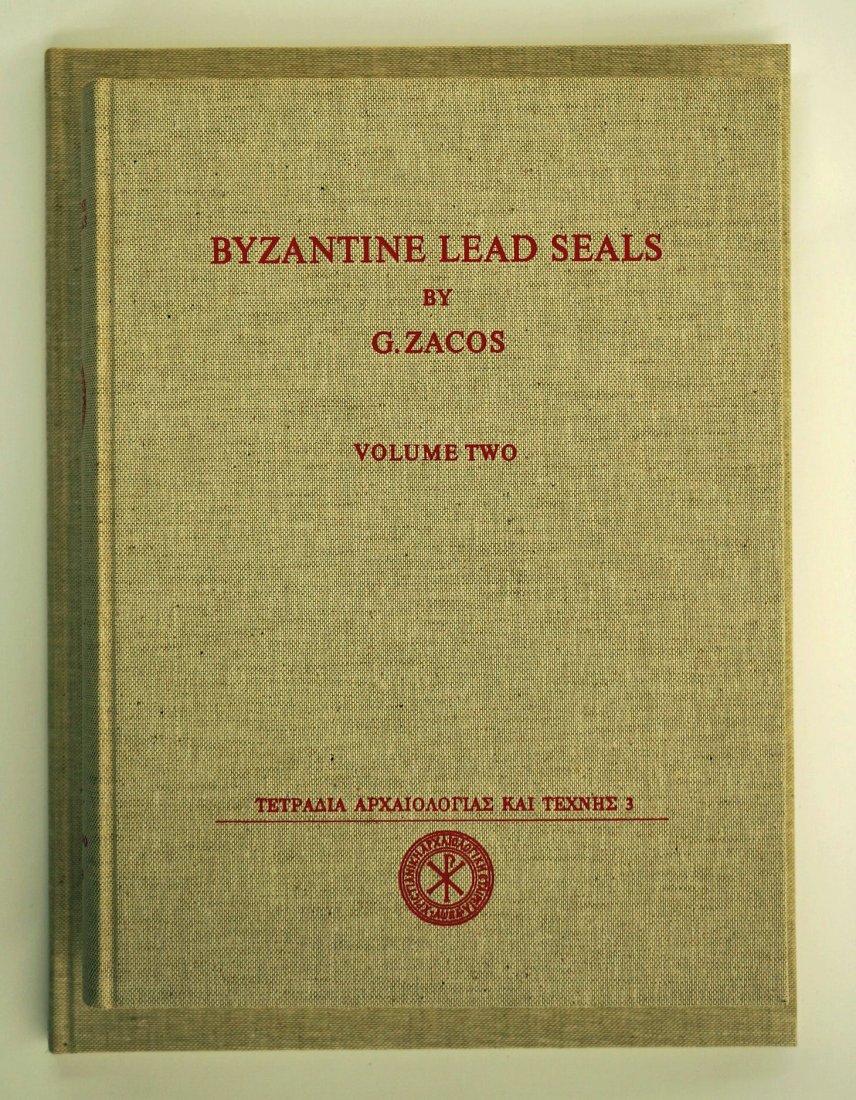 2 books on Byzantine Lead Seals: 2 books on Byzantine Lead Seals