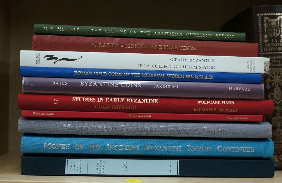 10 books on Byzantine Coins: 10 books on Byzantine Coins