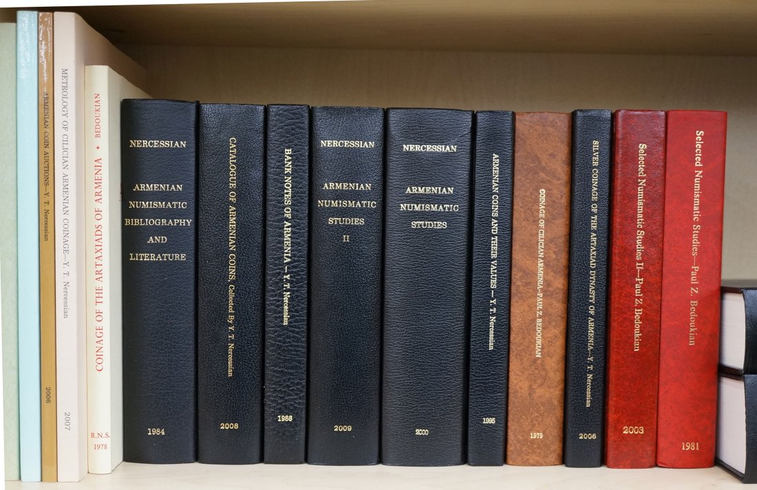 15 books on Armenian Coins: 15 books on Armenian Coins