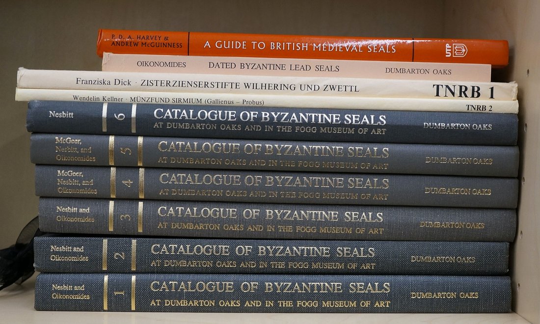 10 books Byzantine Seals including the Catalog by: 10 books Byzantine Seals including the Catalog by Nesbitt