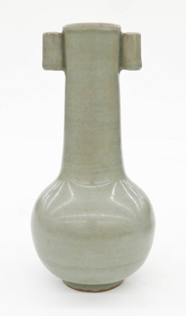 Fine Chinese Longquan Celadon Porcelain Arrow Vase (1 of 8)