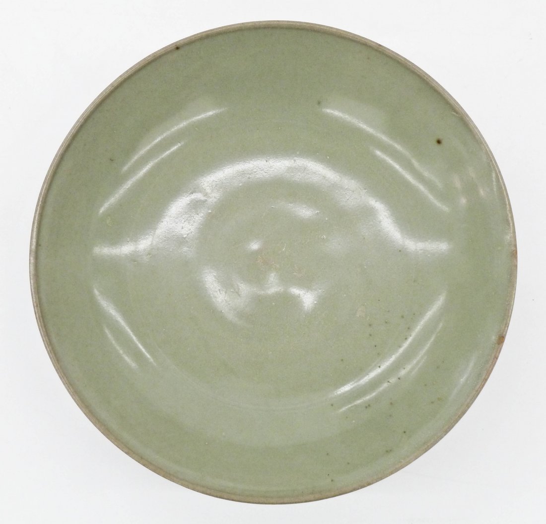 Chinese Ming Longquan Celadon Bowl 2.5''x9.5''. Antique (1 of 4)