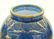 Antique Chinese Blue Gilt Monochrome Shangping - 4